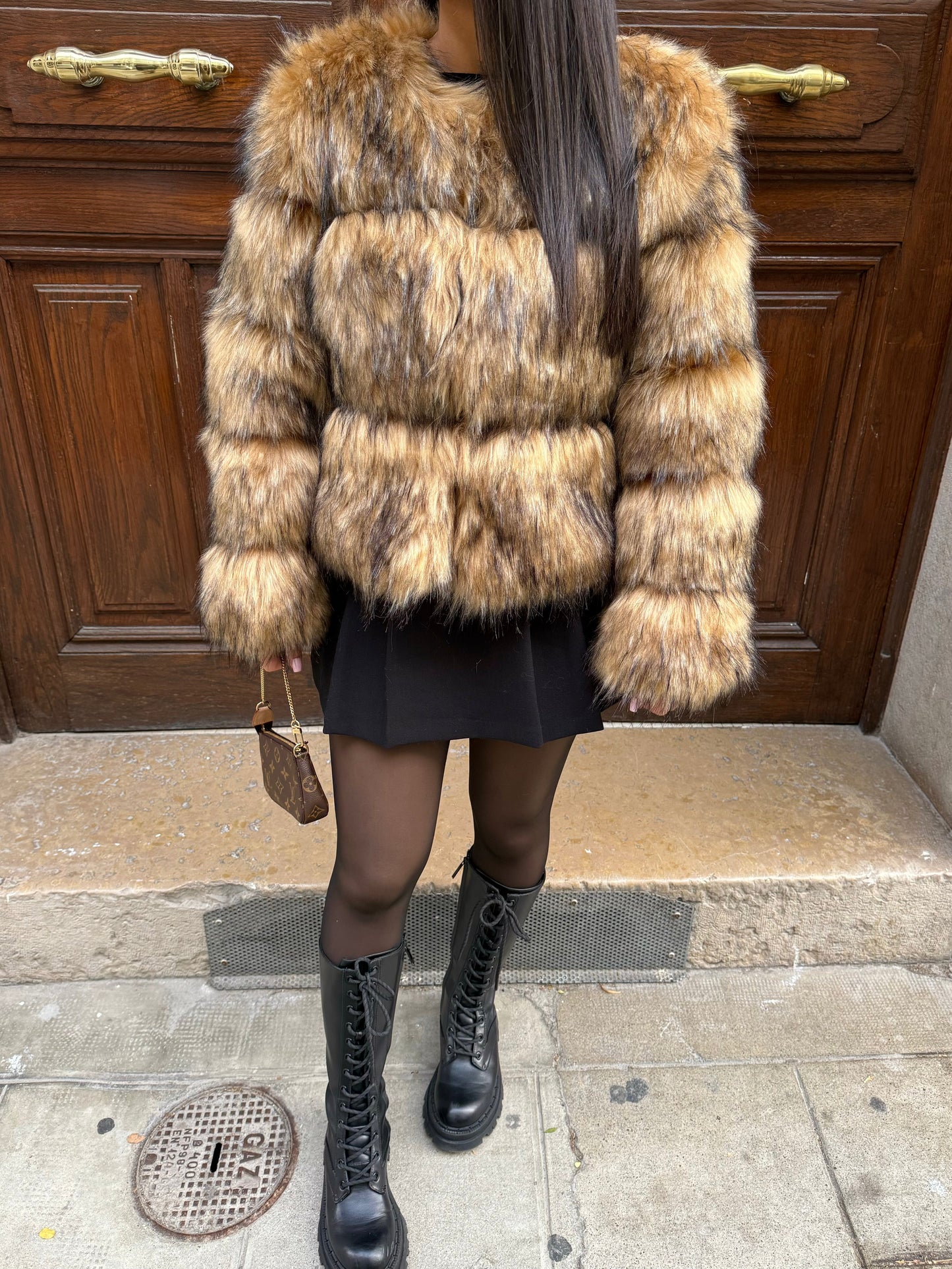 FOURRURE MARRON