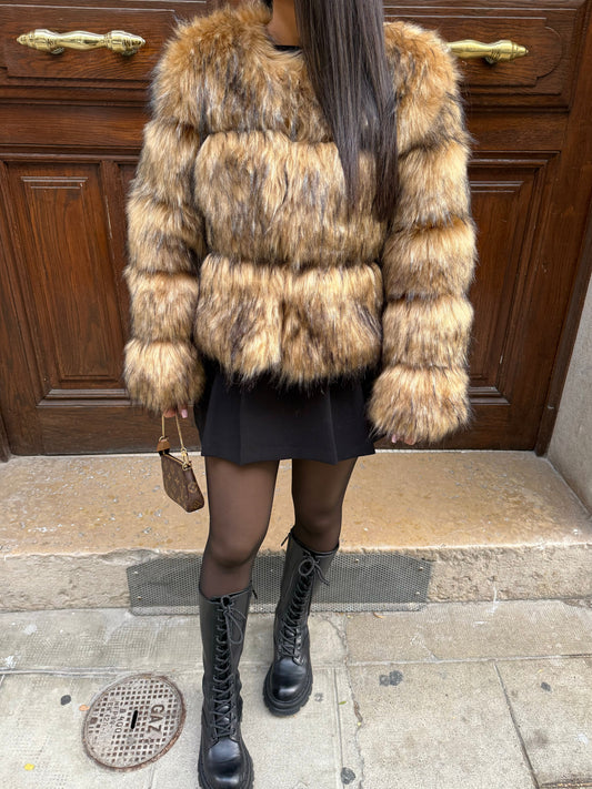 FOURRURE MARRON